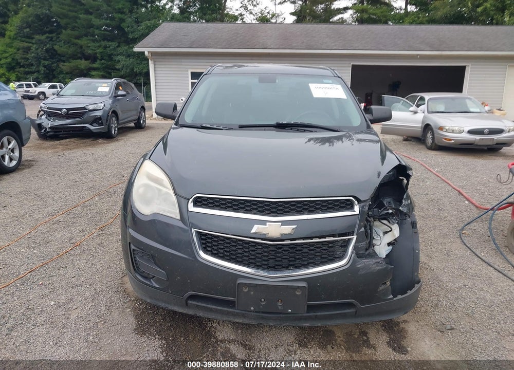 2010 CHEVROLET EQUINOX LS VIN: 2CNALBEW6A6292956
