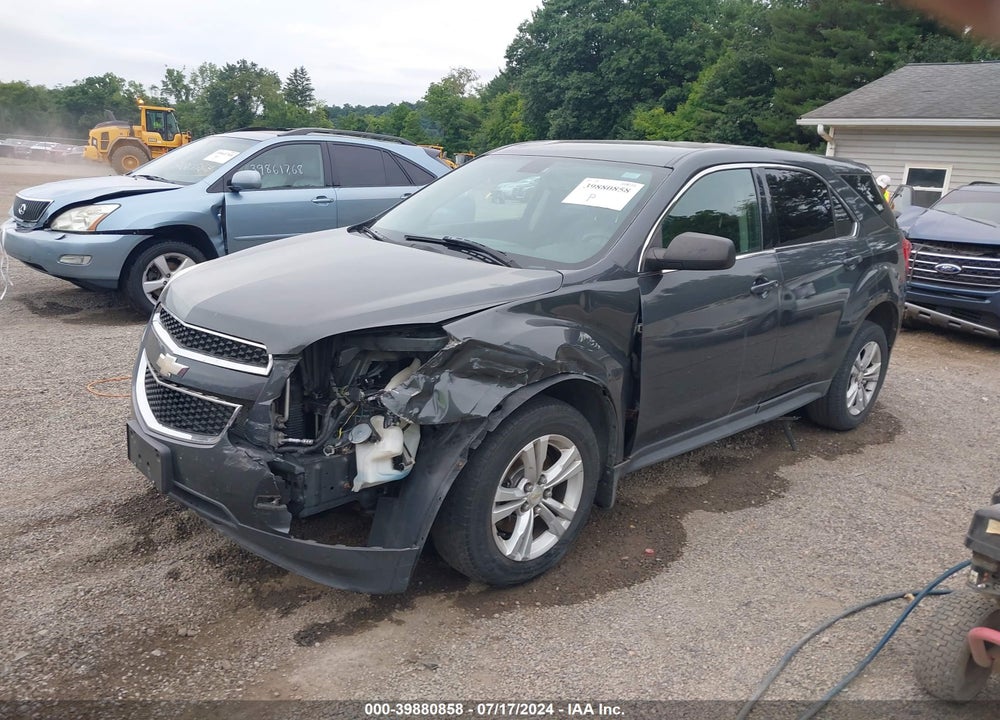 2010 CHEVROLET EQUINOX LS VIN: 2CNALBEW6A6292956