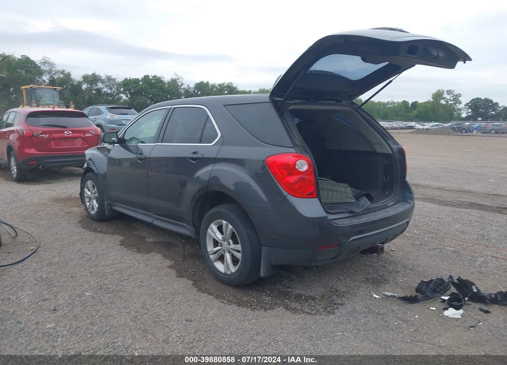 2010 CHEVROLET EQUINOX LS VIN: 2CNALBEW6A6292956