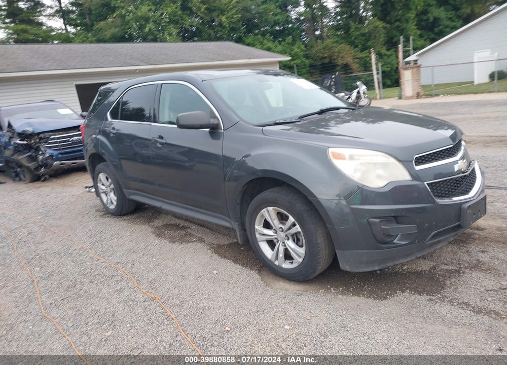 2010 CHEVROLET EQUINOX LS VIN: 2CNALBEW6A6292956