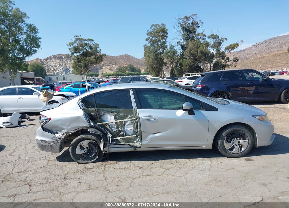 2015 HONDA CIVIC LX VIN: 2HGFB2F59FH562584