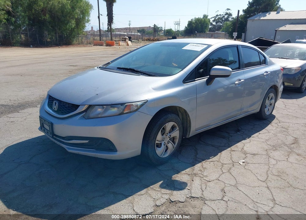 2015 HONDA CIVIC LX VIN: 2HGFB2F59FH562584