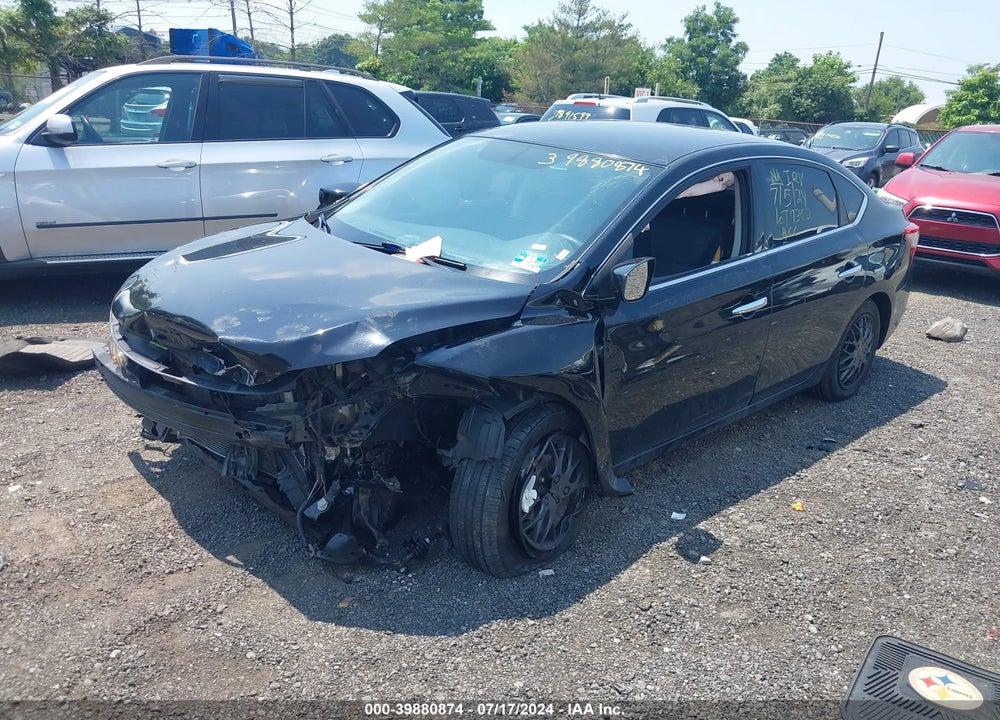 2015 NISSAN SENTRA VIN: 3N1AB7APXFY227698