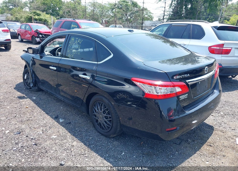 2015 NISSAN SENTRA VIN: 3N1AB7APXFY227698