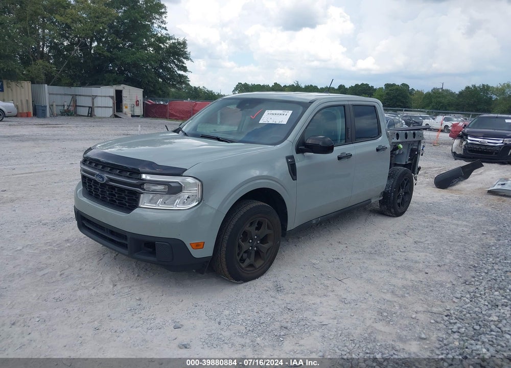 2022 FORD MAVERICK XLT VIN: 3FTTW8F90NRA07487