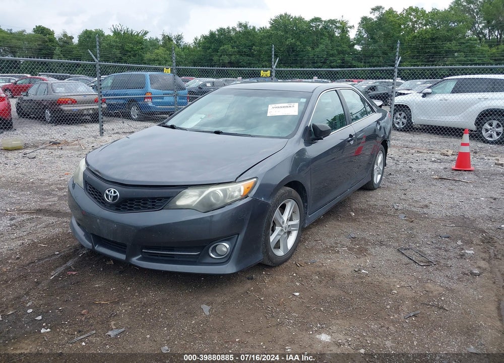 2012 TOYOTA CAMRY SE VIN: 4T1BF1FK9CU185468