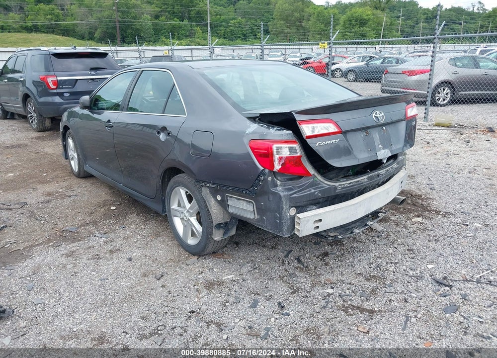 2012 TOYOTA CAMRY SE VIN: 4T1BF1FK9CU185468