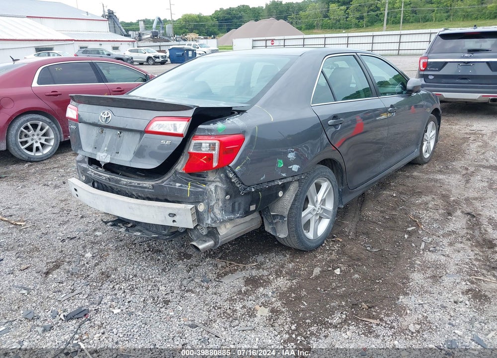 2012 TOYOTA CAMRY SE VIN: 4T1BF1FK9CU185468