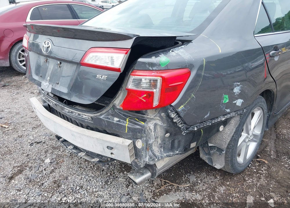 2012 TOYOTA CAMRY SE VIN: 4T1BF1FK9CU185468