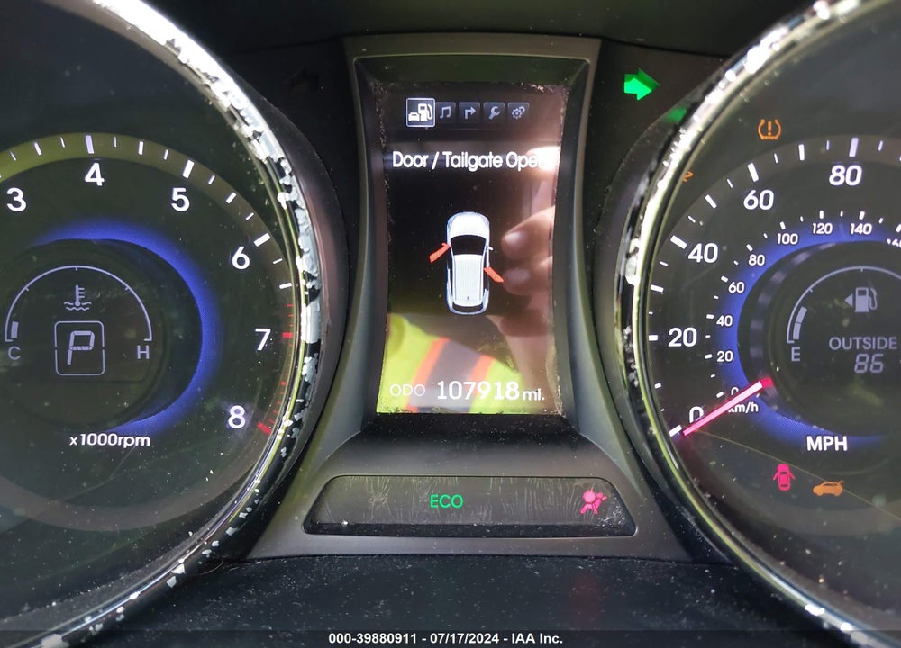 2013 HYUNDAI SANTA FE SPORT 2.0T VIN: 5XYZWDLA4DG046335