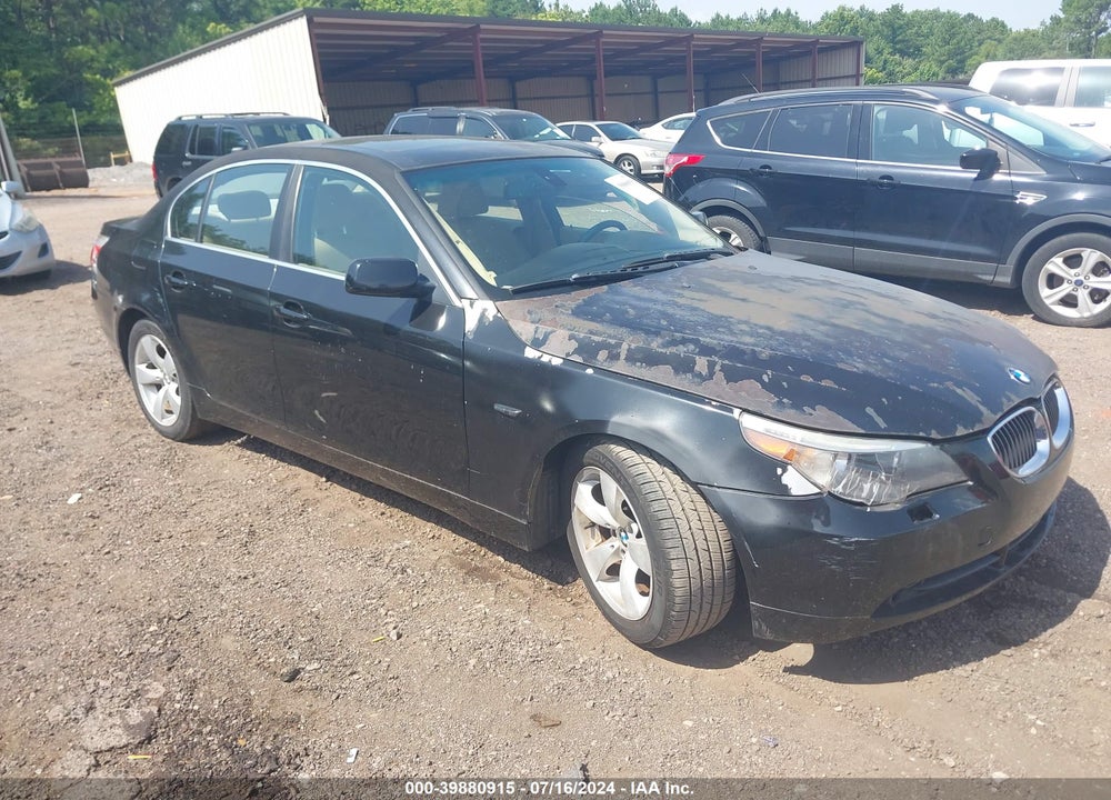 2006 BMW 525I VIN: WBANE53556CK90915