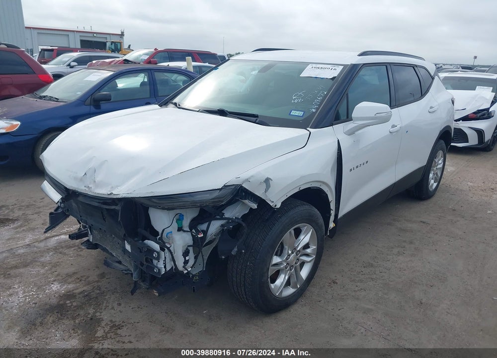 2020 CHEVROLET BLAZER FWD 3LT VIN: 3GNKBDRS1LS558684