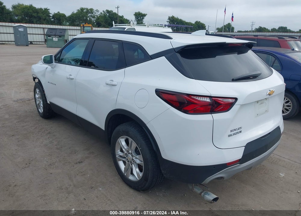 2020 CHEVROLET BLAZER FWD 3LT VIN: 3GNKBDRS1LS558684