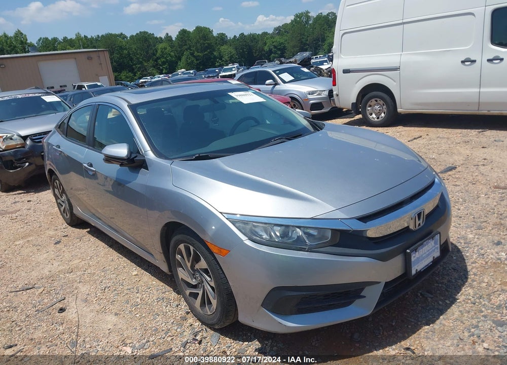 2017 HONDA CIVIC EX VIN: 19XFC2F78HE221883