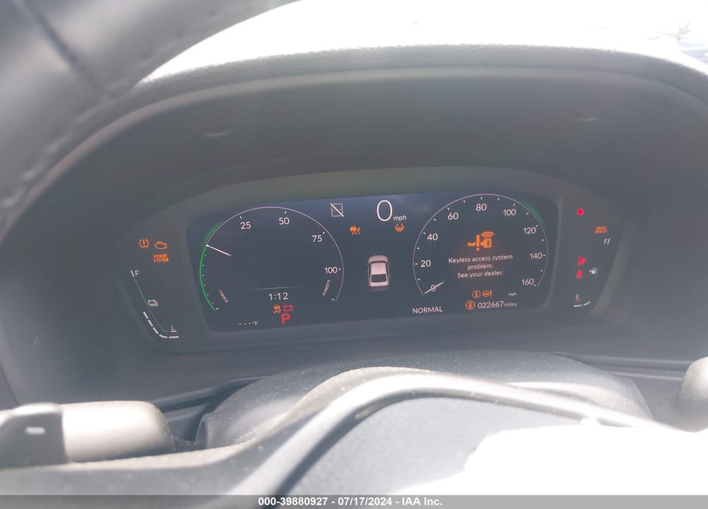 2023 HONDA ACCORD HYBRID SPORT VIN: 1HGCY2F55PA041993