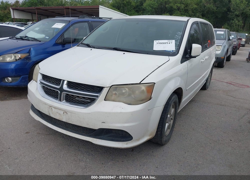 2012 DODGE GRAND CARAVAN SXT VIN: 2C4RDGCG5CR204848