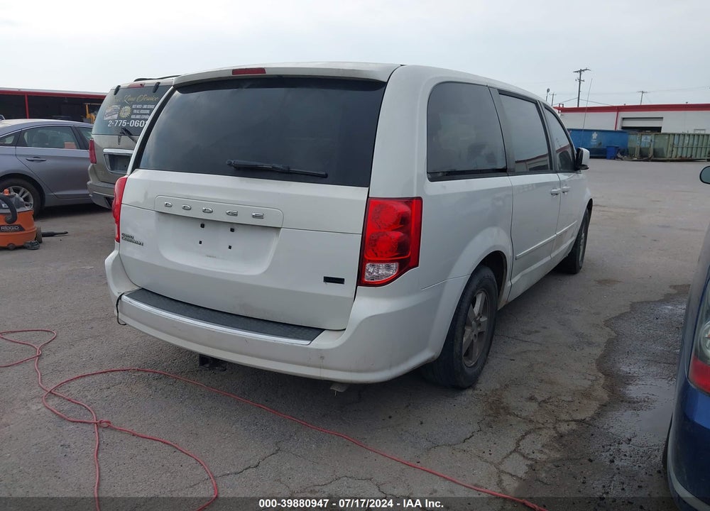 2012 DODGE GRAND CARAVAN SXT VIN: 2C4RDGCG5CR204848