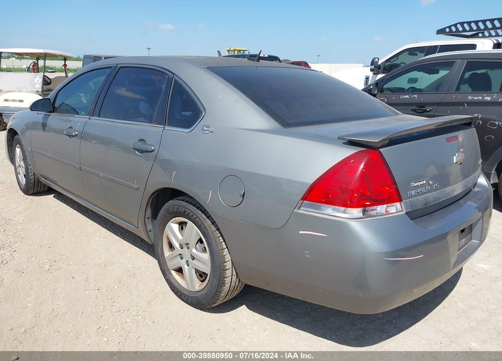 2007 CHEVROLET IMPALA LS VIN: 2G1WB58K979159888