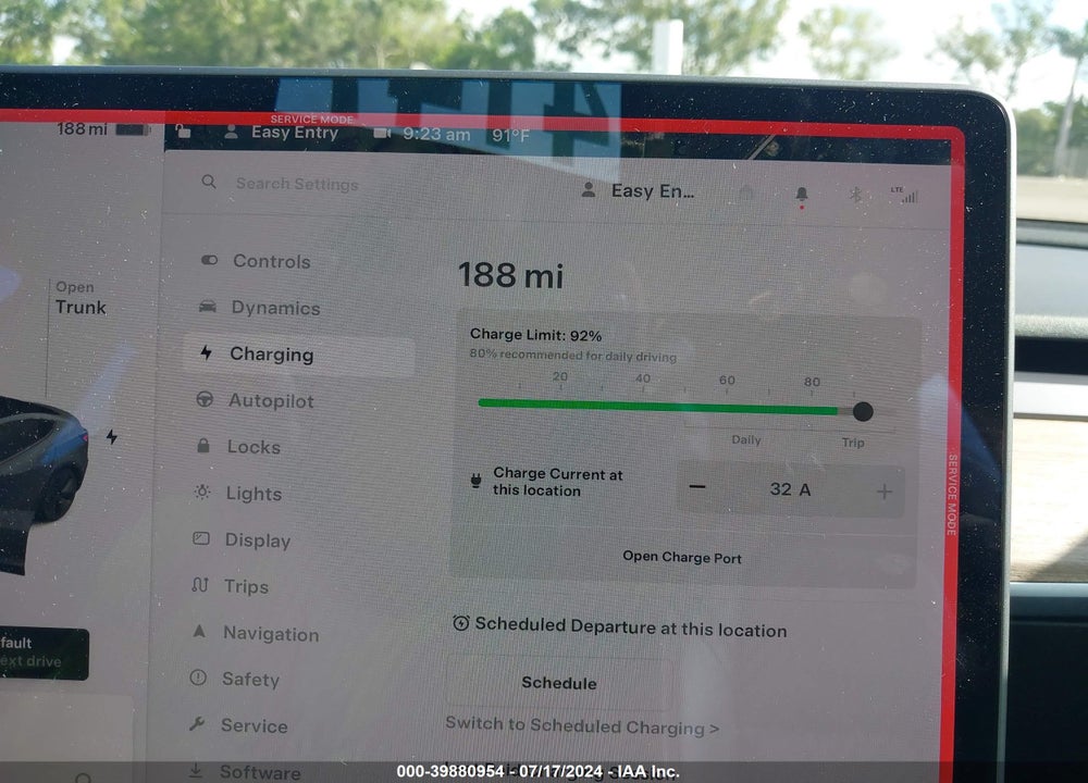 2021 TESLA MODEL 3 STANDARD RANGE PLUS REAR-WHEEL DRIVE VIN: 5YJ3E1EA1MF096167