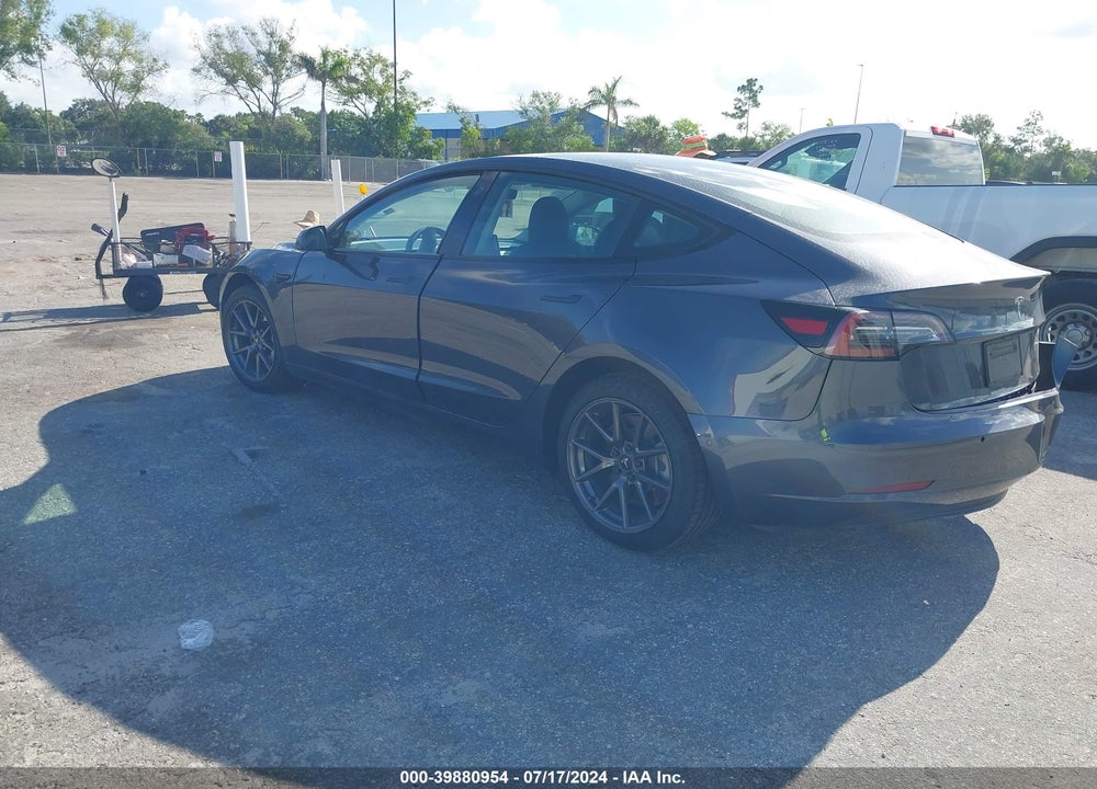 2021 TESLA MODEL 3 STANDARD RANGE PLUS REAR-WHEEL DRIVE VIN: 5YJ3E1EA1MF096167