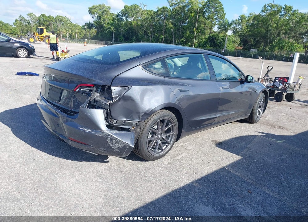 2021 TESLA MODEL 3 STANDARD RANGE PLUS REAR-WHEEL DRIVE VIN: 5YJ3E1EA1MF096167