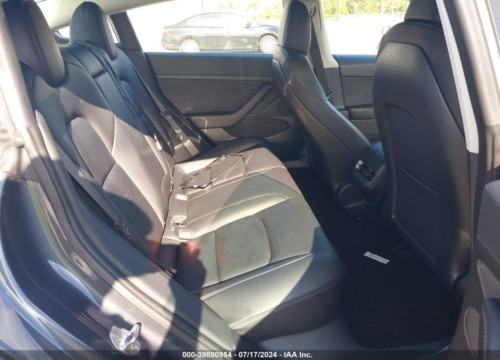 2021 TESLA MODEL 3 STANDARD RANGE PLUS REAR-WHEEL DRIVE VIN: 5YJ3E1EA1MF096167