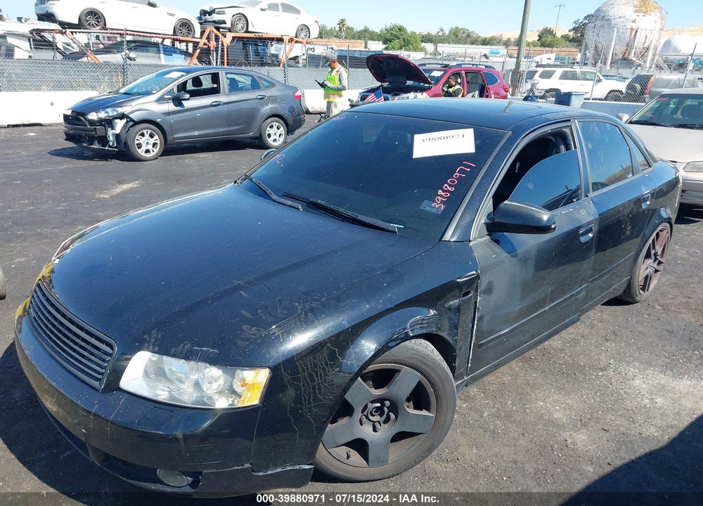 2004 AUDI A4 1.8T VIN: WAULC68E94A142416
