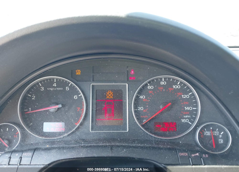 2004 AUDI A4 1.8T VIN: WAULC68E94A142416
