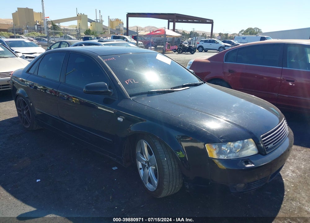 2004 AUDI A4 1.8T VIN: WAULC68E94A142416