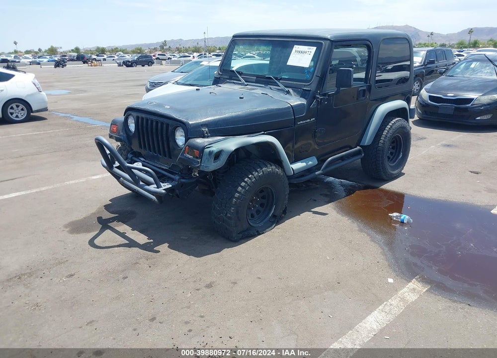 1998 JEEP WRANGLER SPORT VIN: 1J4FY19S6WP730258