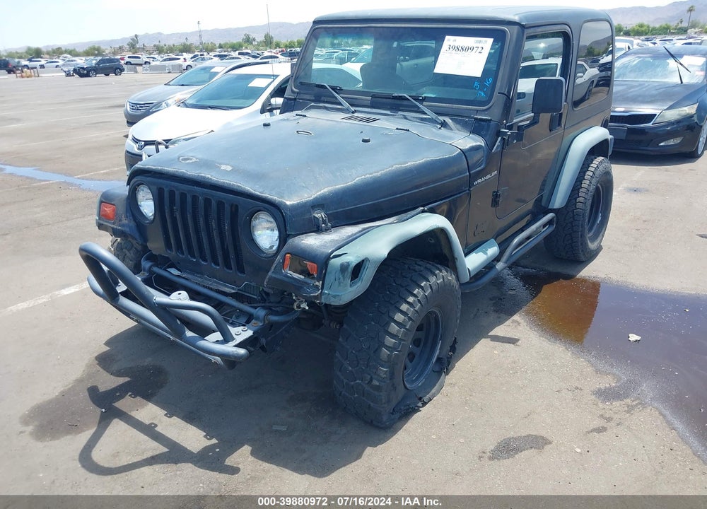 1998 JEEP WRANGLER SPORT VIN: 1J4FY19S6WP730258