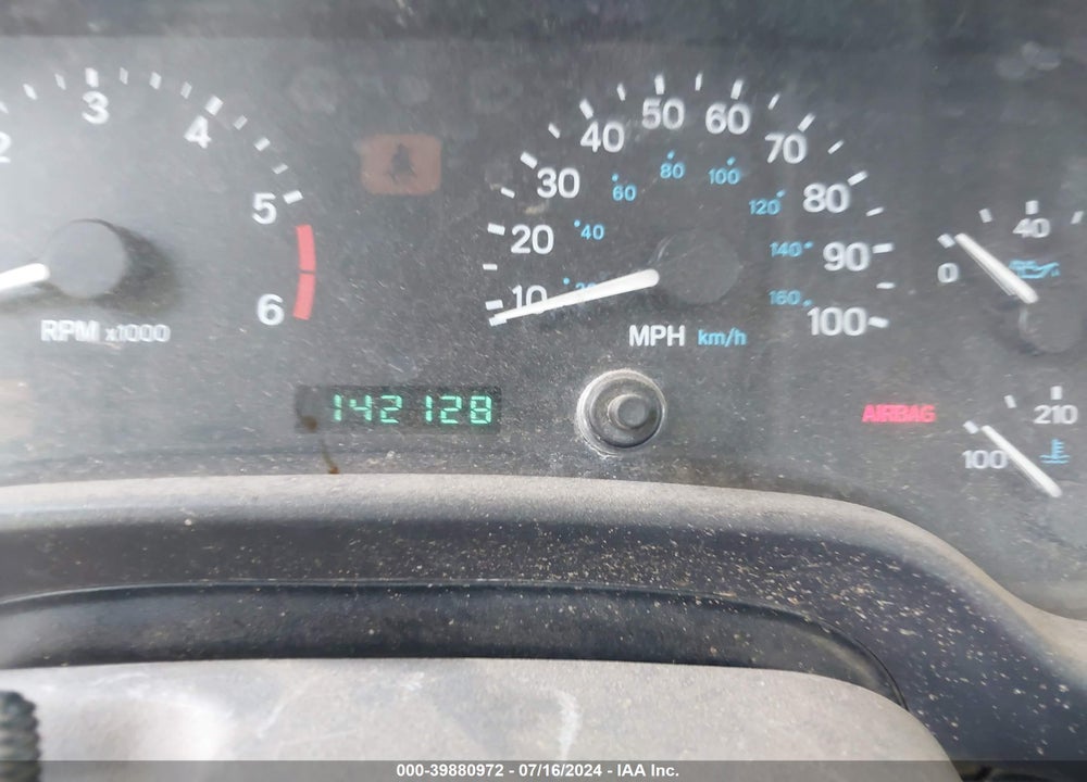 1998 JEEP WRANGLER SPORT VIN: 1J4FY19S6WP730258