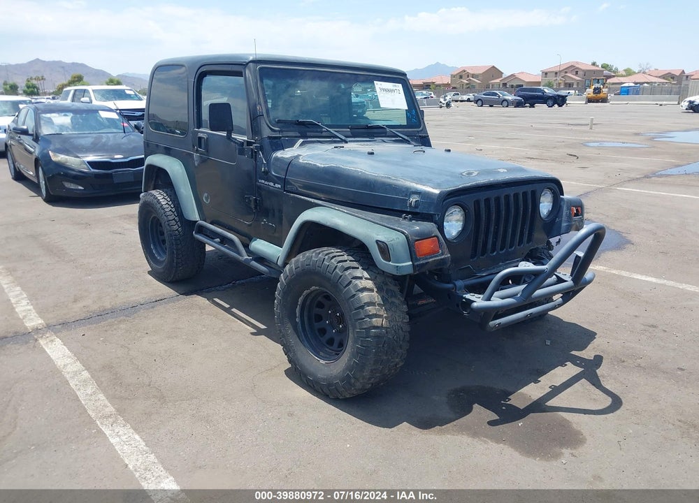 1998 JEEP WRANGLER SPORT VIN: 1J4FY19S6WP730258