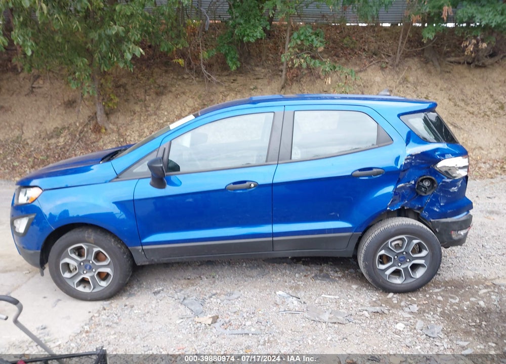 2022 FORD ECOSPORT S VIN: MAJ6S3FL0NC469110