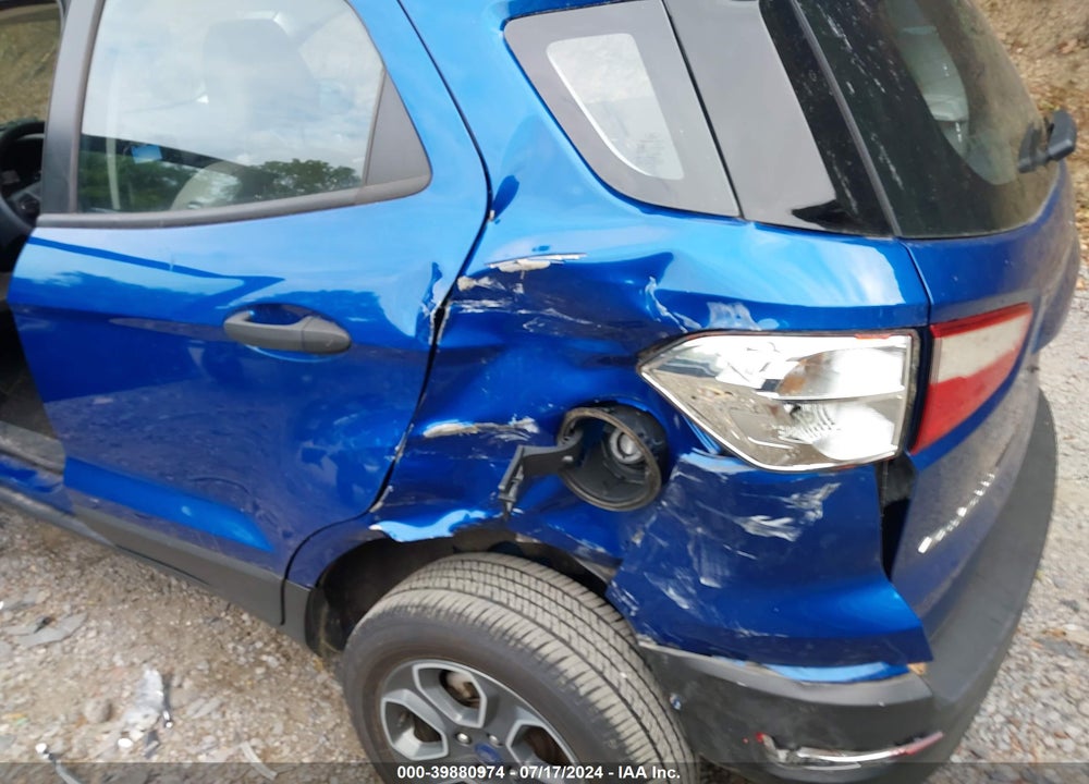 2022 FORD ECOSPORT S VIN: MAJ6S3FL0NC469110