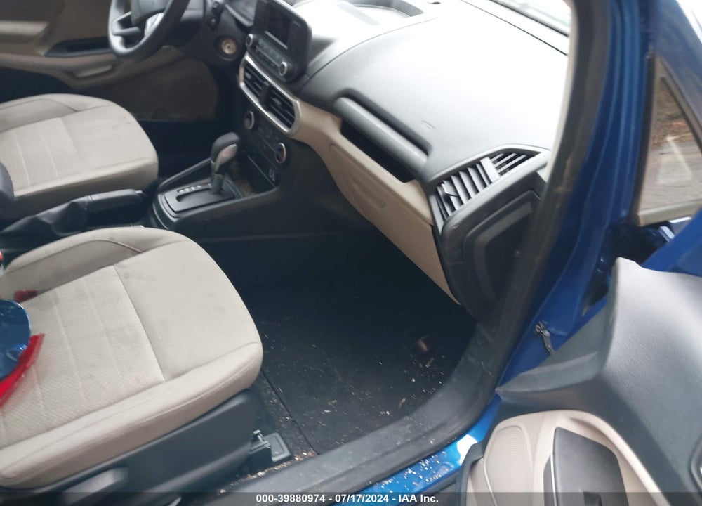 2022 FORD ECOSPORT S VIN: MAJ6S3FL0NC469110