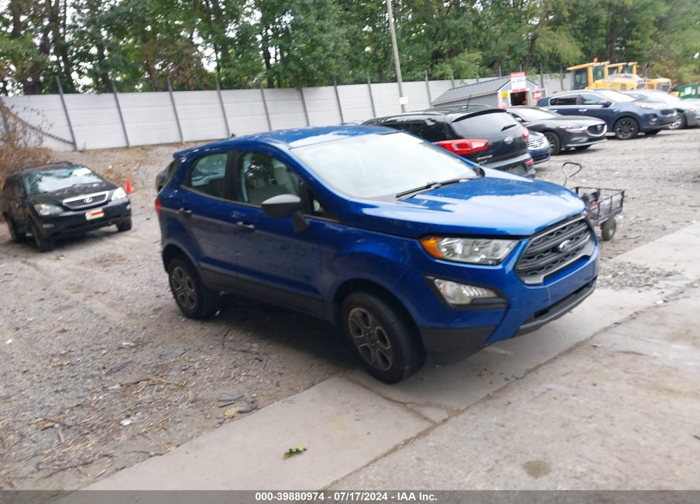 2022 FORD ECOSPORT S VIN: MAJ6S3FL0NC469110