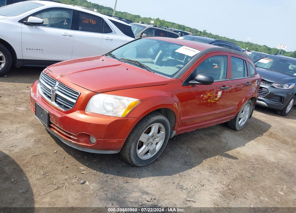2008 DODGE CALIBER SXT VIN: 1B3HB48BX8D504281