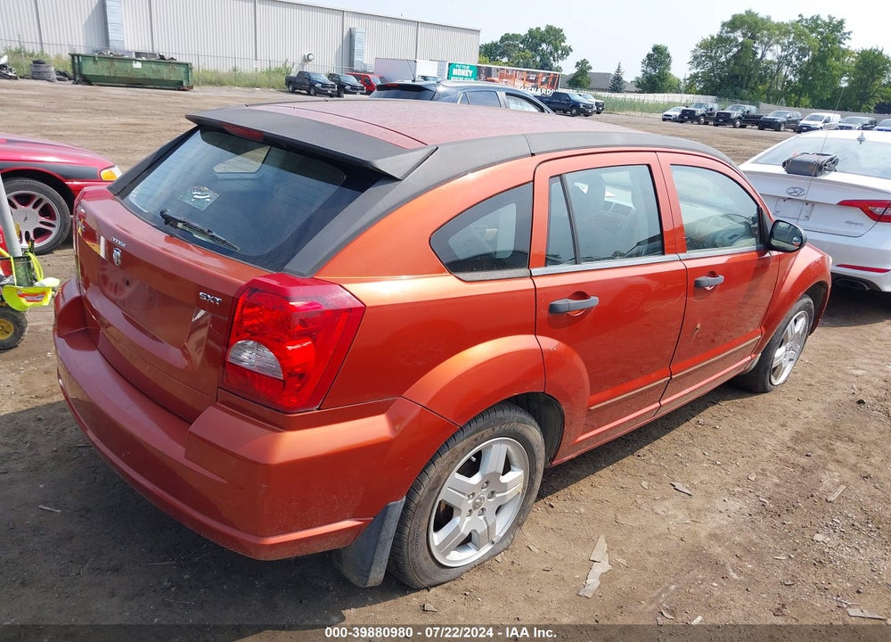 2008 DODGE CALIBER SXT VIN: 1B3HB48BX8D504281