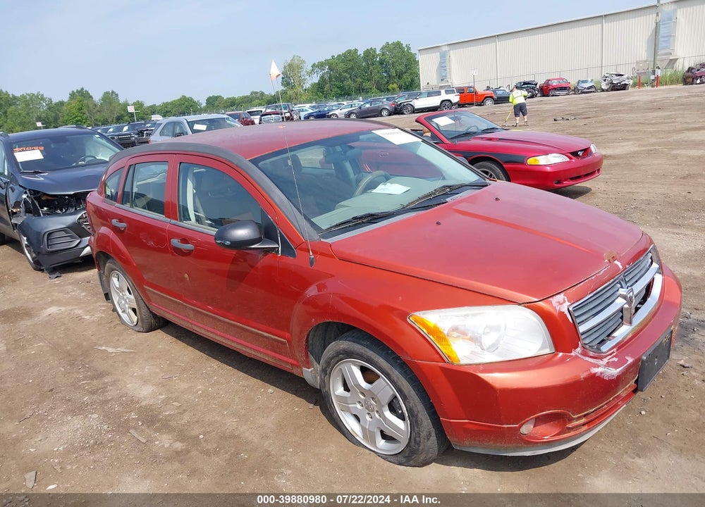 2008 DODGE CALIBER SXT VIN: 1B3HB48BX8D504281