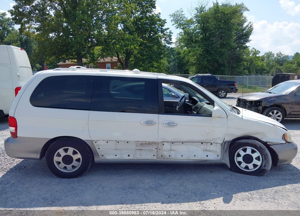 2003 KIA SEDONA EX/LX VIN: KNDUP131136468974