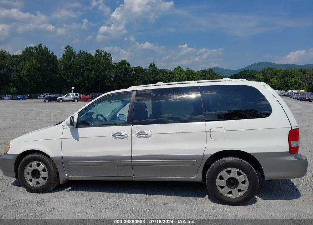 2003 KIA SEDONA EX/LX VIN: KNDUP131136468974