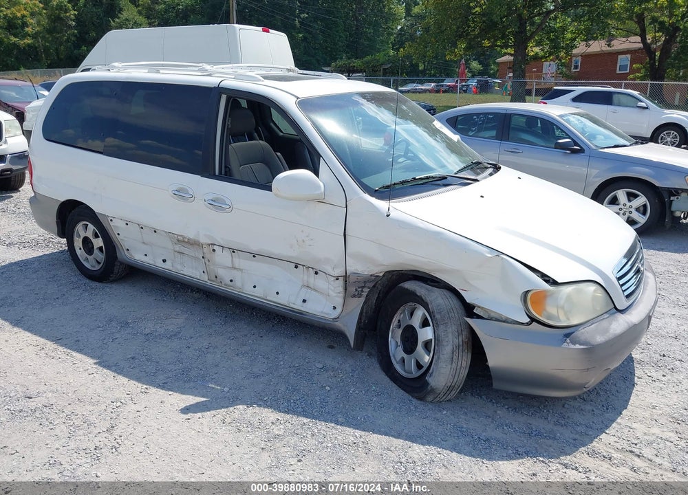 2003 KIA SEDONA EX/LX VIN: KNDUP131136468974