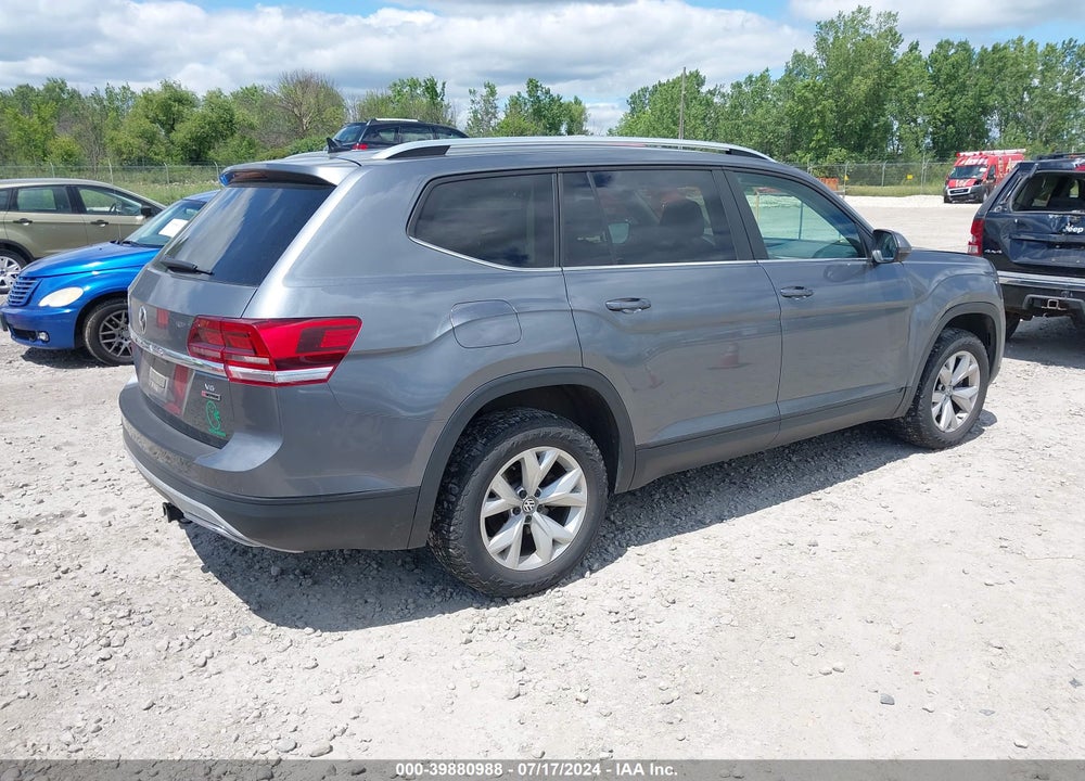 2019 VOLKSWAGEN ATLAS 3.6L V6 SE VIN: 1V2LR2CA0KC543156