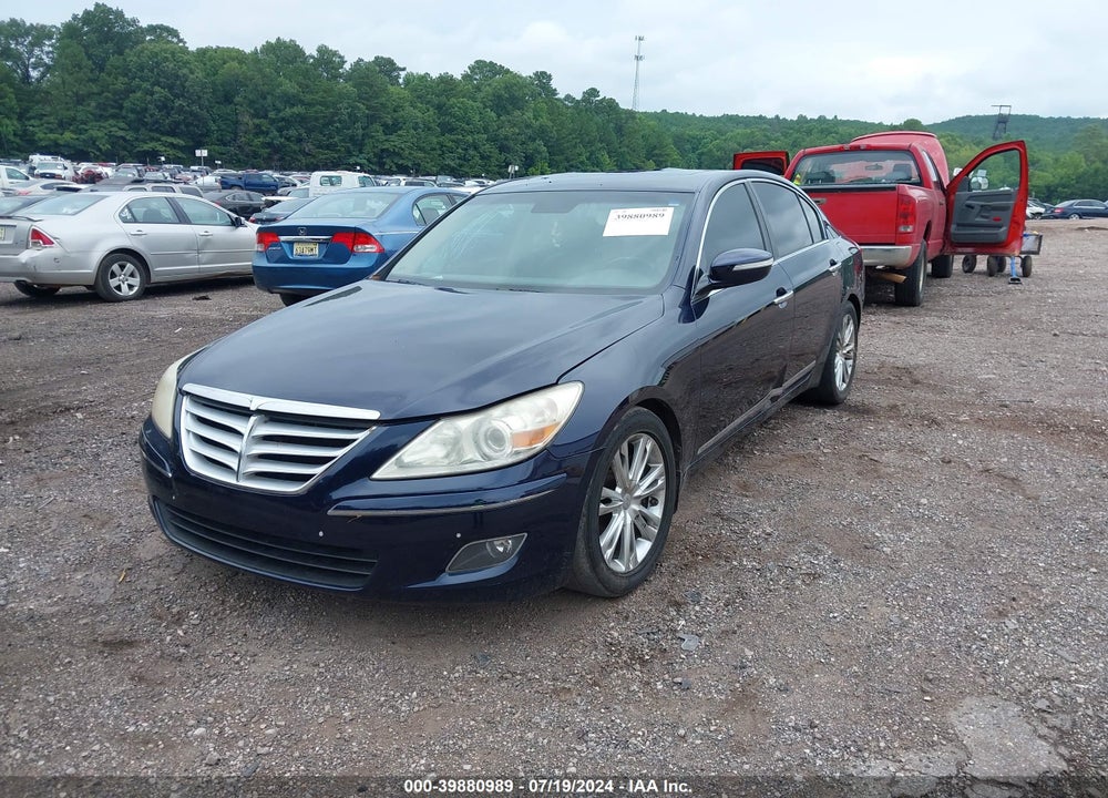 2009 HYUNDAI GENESIS 4.6 VIN: KMHGC46F19U034104