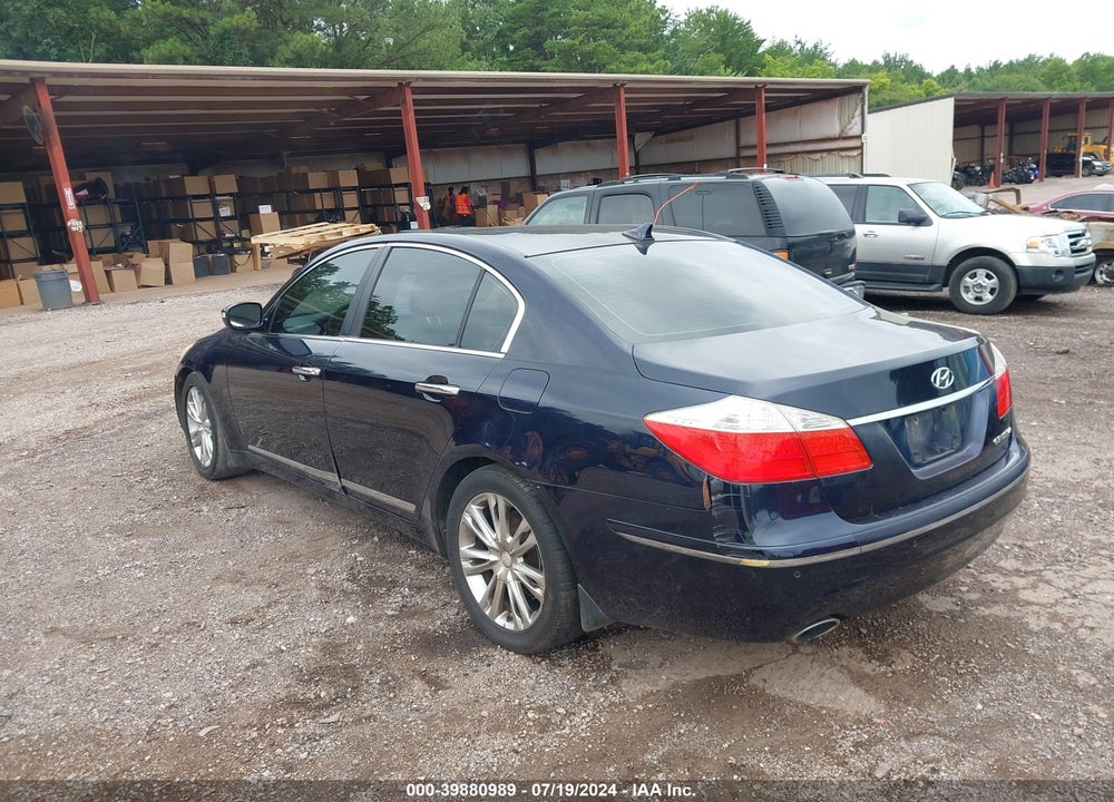 2009 HYUNDAI GENESIS 4.6 VIN: KMHGC46F19U034104