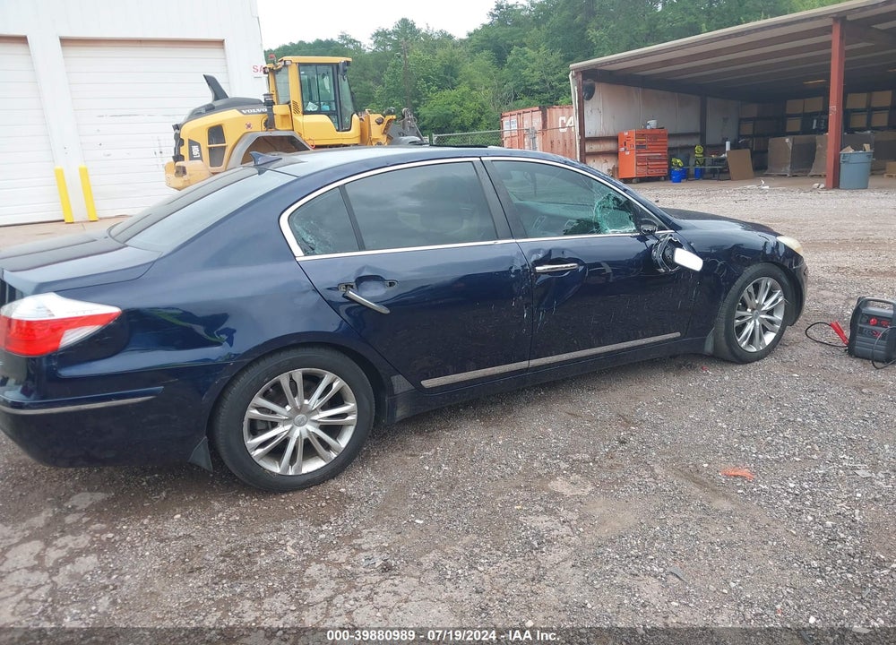 2009 HYUNDAI GENESIS 4.6 VIN: KMHGC46F19U034104