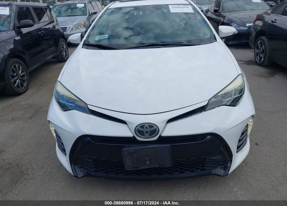 2017 TOYOTA COROLLA SE VIN: 5YFBURHE5HP612827
