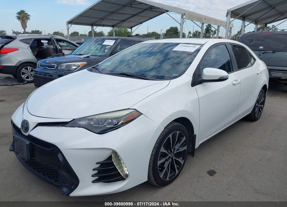 2017 TOYOTA COROLLA SE VIN: 5YFBURHE5HP612827