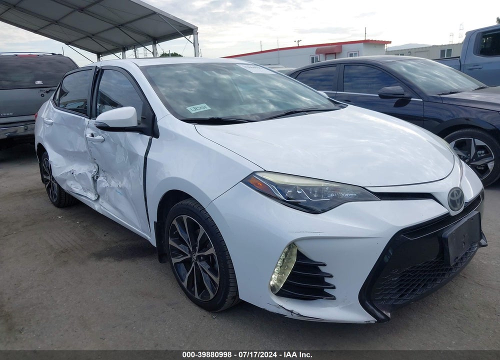 2017 TOYOTA COROLLA SE VIN: 5YFBURHE5HP612827